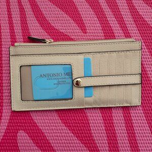 Antonio Melani leather card case wallet
